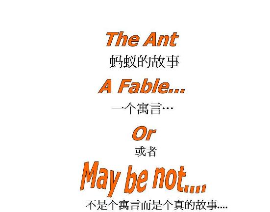 ϵĹThe Ant